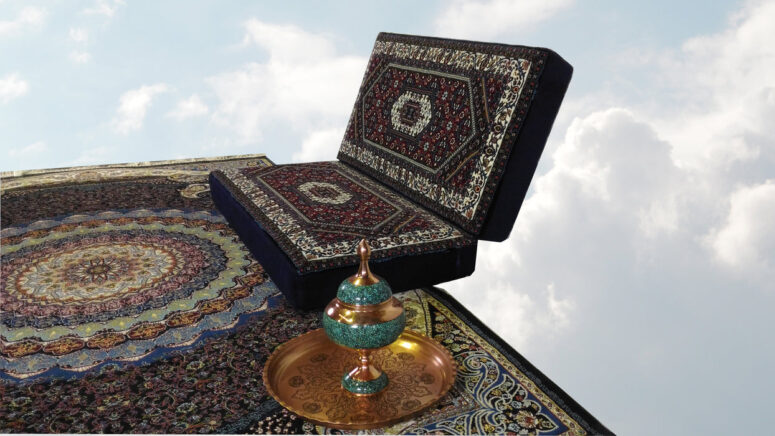 Persian - Arabic seat set Navy Blue - Image 5